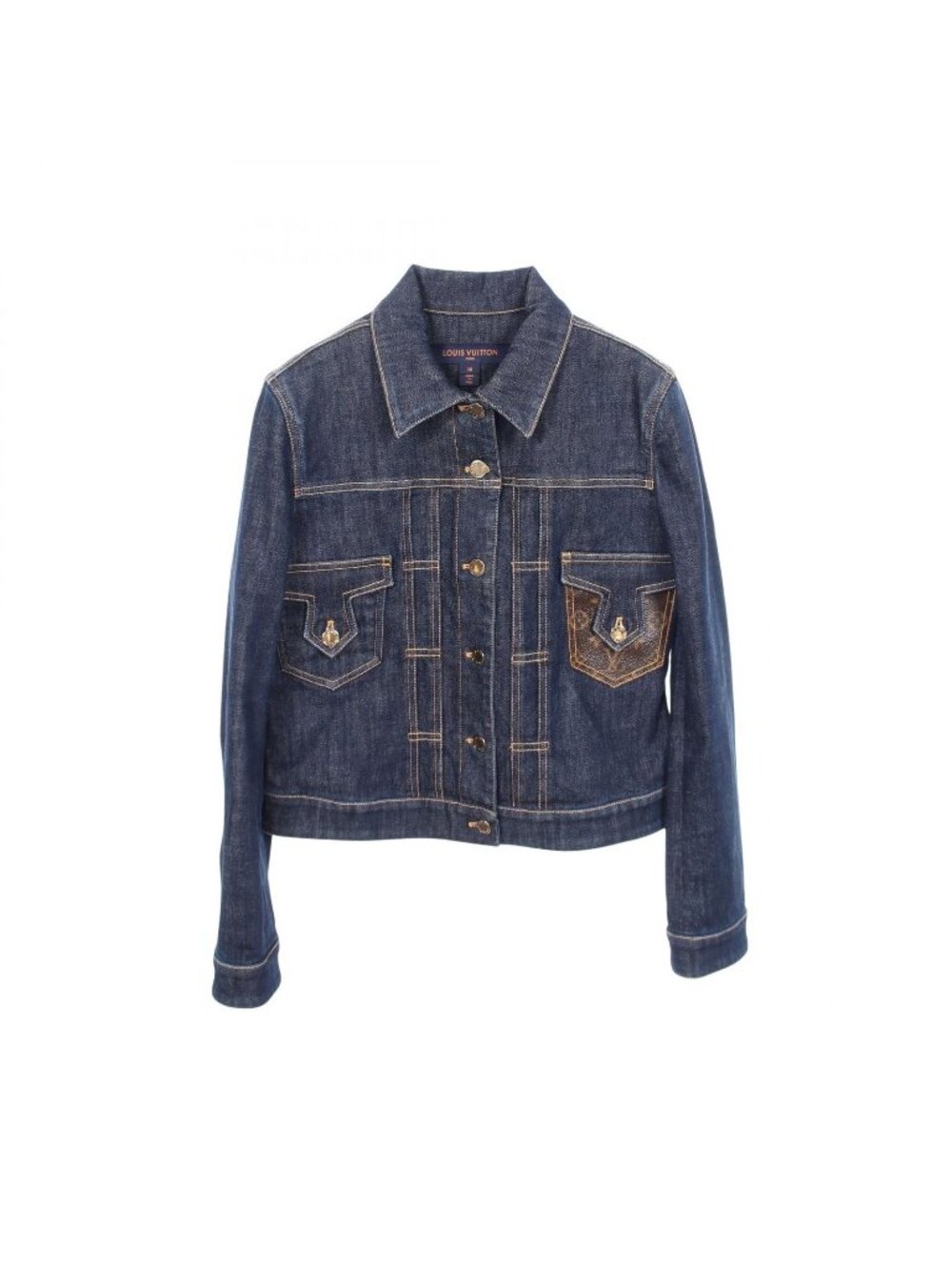 Louis Vuitton Denim Jacket Monogram XII